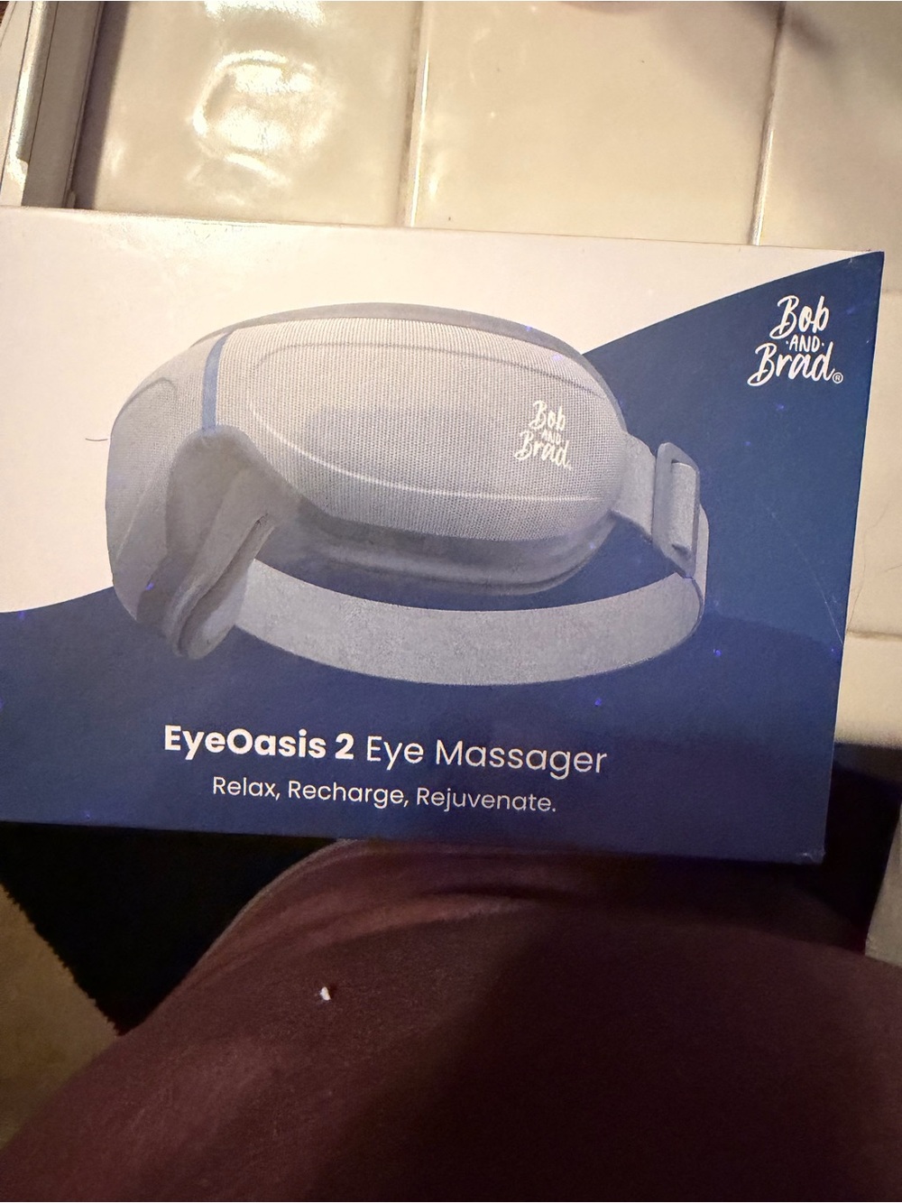 EyeOasis 2 Eye Massager — Gray by